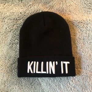 Jeffree Star ‘Killin It’ Black Beanie